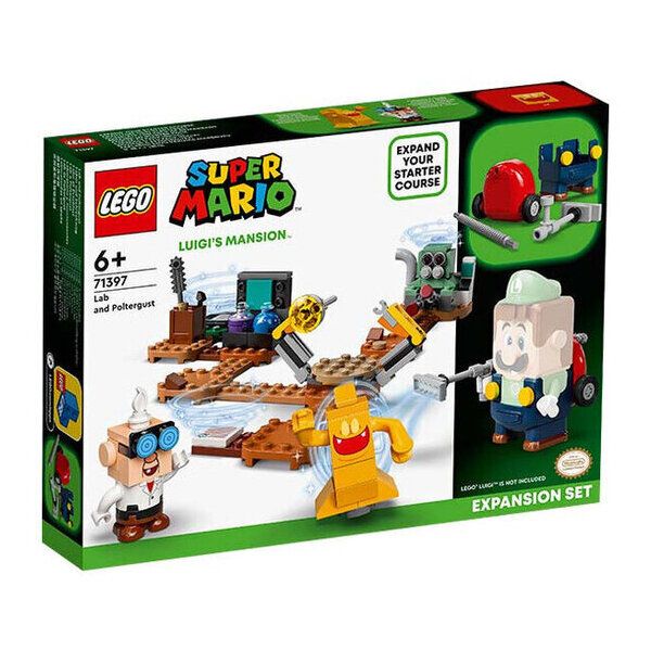 Lego Super Mario Laboratorio e Poltergust di Luigi Pack di Espansione - 71397