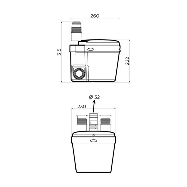 SFA Trituratore Watersan 3, WS3