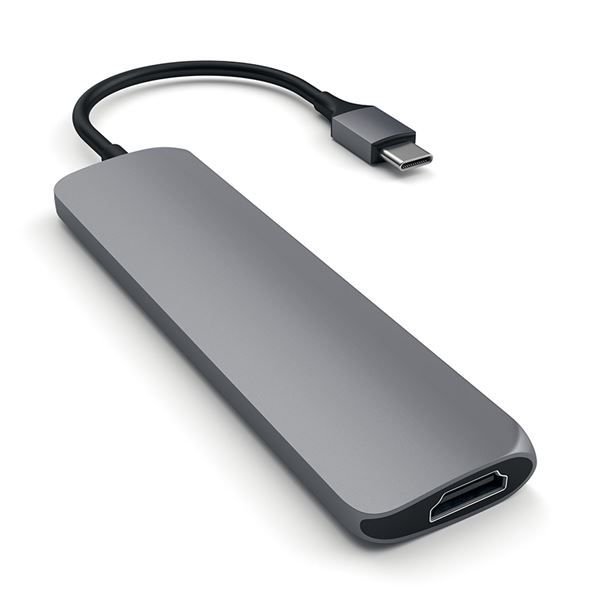 Adattatore Usb-c Slim Multi-porta Space Gray - Satechi - STC.ST-CMAM