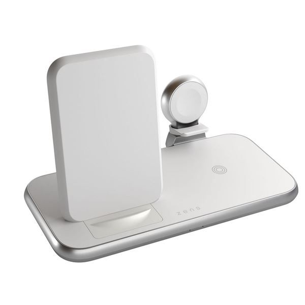 Stand Ricarica Wireless 4-in-1 Bianco - Zens - ZNS.ZEDC15W/00