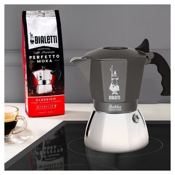 Caffettiera Espresso Bialetti Brikka Induction 4 Tazzine - 0007317
