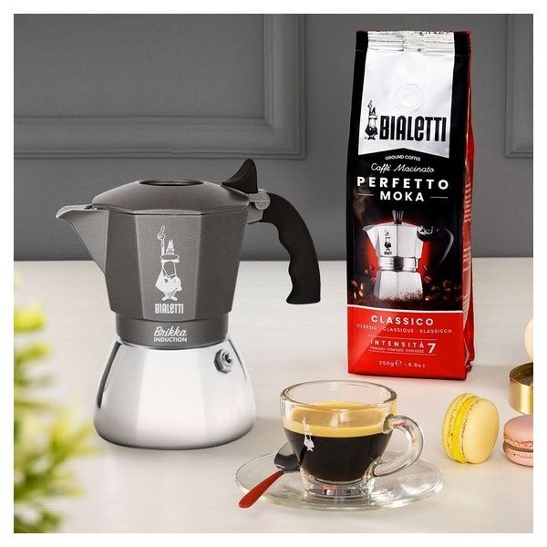 Caffettiera Espresso Bialetti Brikka Induction 4 Tazzine - 0007317,  acquista su Hidrobrico
