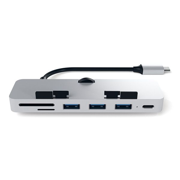 Pro Hub Usb-c Alluminio Con Aggancio Per Imac E Imac Pro Silver - Satechi - STC.ST-TCIMHS