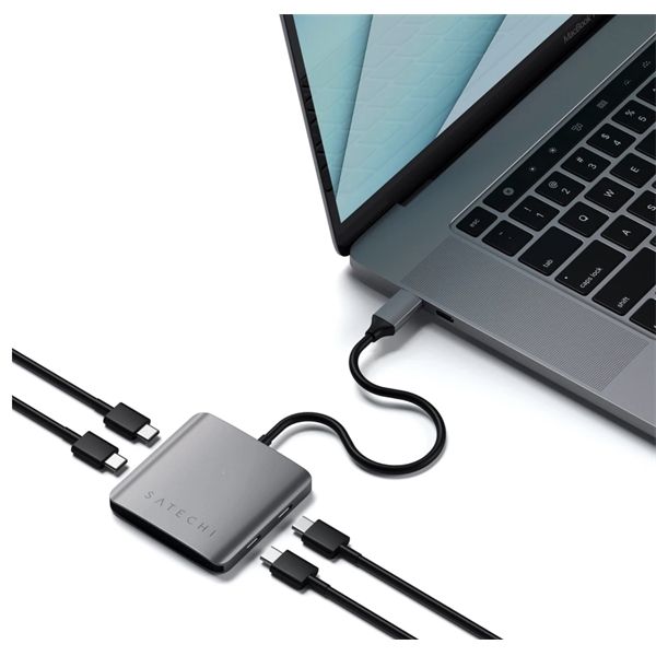 Hub Usb-c A 4 Porte - Satechi - STC.ST-UC4PHM