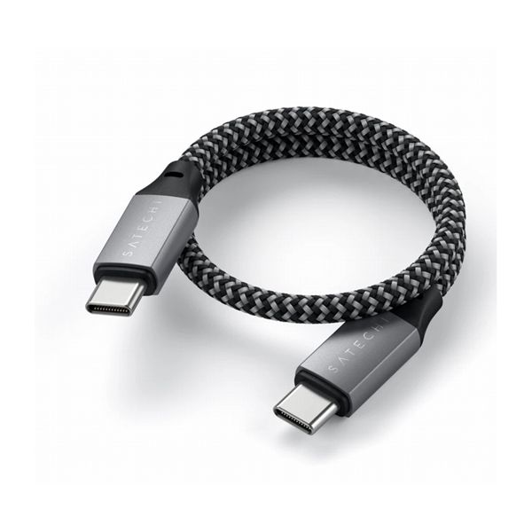 Cavo Usb-c A Usb-c 25cm - Space Gray - Satechi - STC.ST-TCC10M