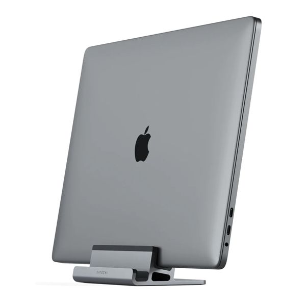 Stand Verticale Doppio Per Laptop In Alluminio - Space Gray - Satechi - STC.ST-ADVSM