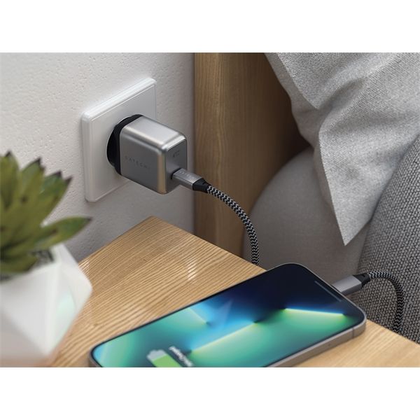 GaN Caricabatterie da muro USB e USB-C - RICARICA VELOCE su