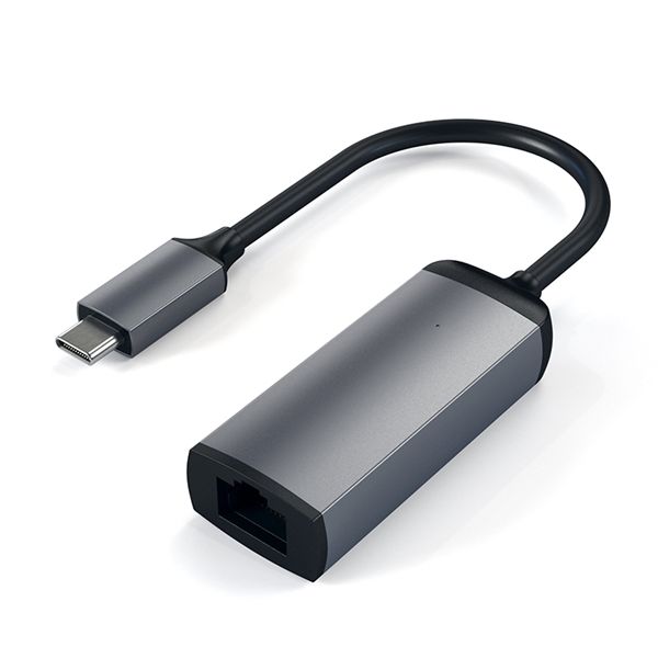 Adattatore Usb-c A Ethernet Space Gray - Satechi - STC.ST-TCENM