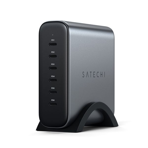 Alimentatore 200w Usb-c 6-port Pd Gan - Satechi - STC.ST-C200GM-EU