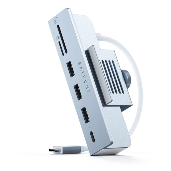 Hub Usb-c Con Morsetto Per Imac 24 - Blu - Satechi - STC.ST-UCICHB