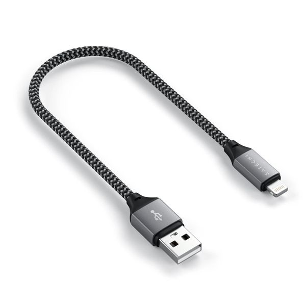 Cavo Usb-a Lightning 25cm - Space Gray - Satechi - STC.ST-TAL10M