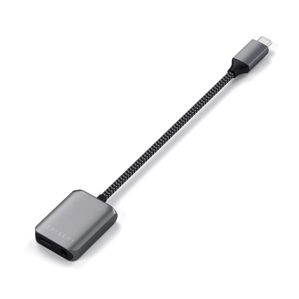 Adattatore Usb-c Pd Audio - Space Gray - Satechi - STC.ST-UCAPDAM