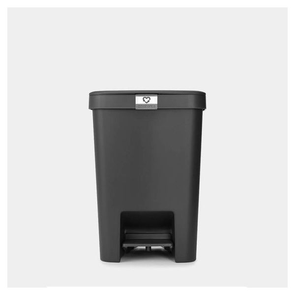 Pattumiera A Pedale Brabantia StepUp 25 Litri Grigio Scuro 800269 Acquista Su Hidrobrico