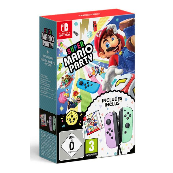 Super Mario Party DLC Nintendo Switch + Set 2 Joy-Con Viola & Verde,  acquista su Hidrobrico