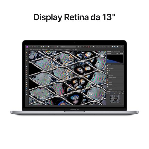 Macbook Pro 13\" M2 Core 8 Cpu Core 10 Gpu 512gb Ssd - Grigio Siderale - Apple - APP.MNEJ3T/A