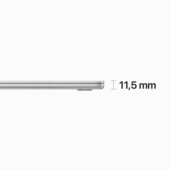 Macbook Air 15\" M2 Chip 8-core Cpu 10-core Gpu 512gb - Argento - Apple - APP.MQKT3T/A