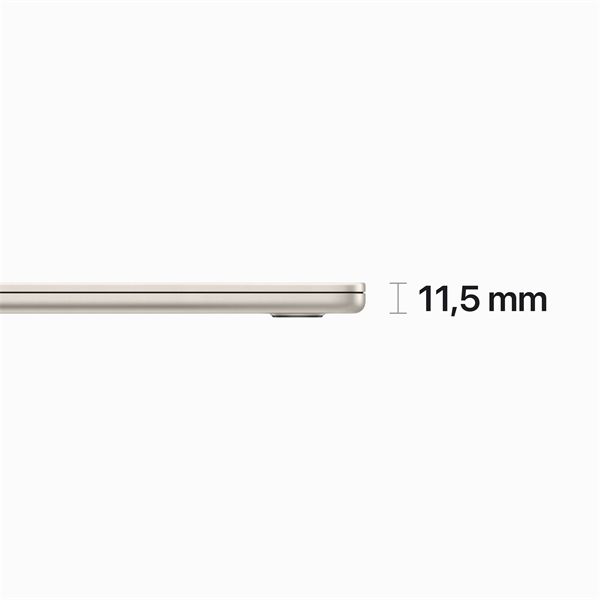 Macbook Air 15\" M2 Chip 8-core Cpu 10-core Gpu 512gb - Galassia - Apple - APP.MQKV3T/A