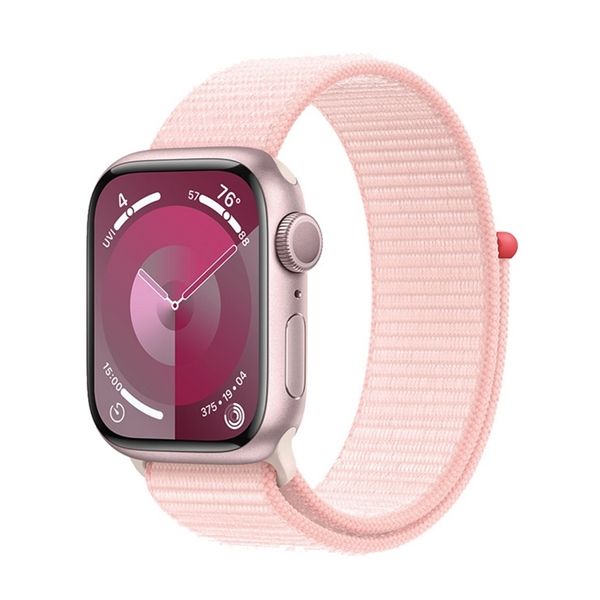 Watch Serie 9 Gps 41mm Alluminio Rosa - Cinturino Sport Loop Rosa - Apple - APP.MR953QL/A