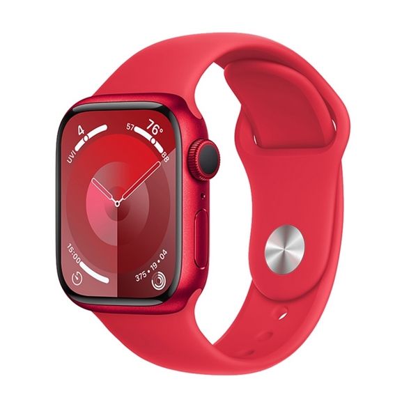 Watch Serie 9 Gps 45mm (product)red - Cinturino Sport (product)red S/m - Apple - APP.MRXJ3QL/A