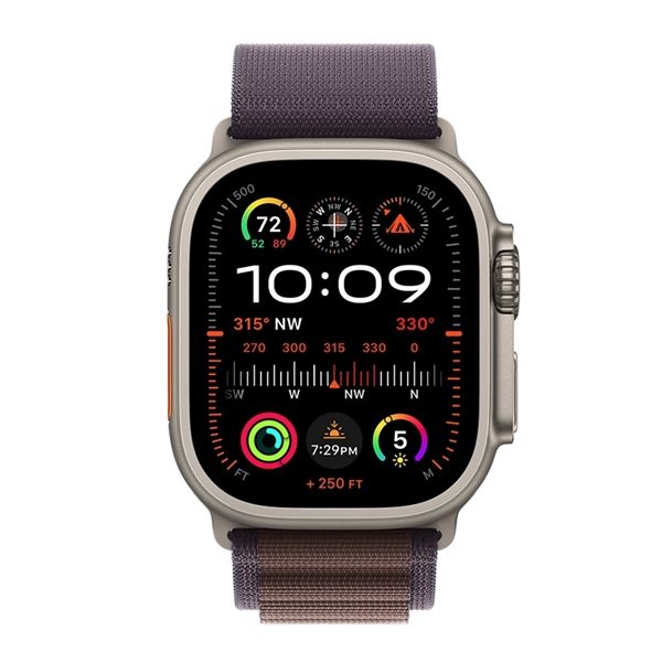 Watch Ultra 2 Gps + Cellular 49mm Titanio - Cinturino Alpine Loop Indaco
M - Apple - APP.MRET3TY/A