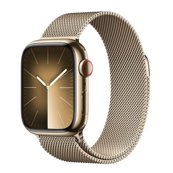 Watch Serie 9 Gps + Cellular 41mm Acciaio Oro - Cinturino Loop Maglia
Milanese Oro - Apple - APP.MRJ73QL/A