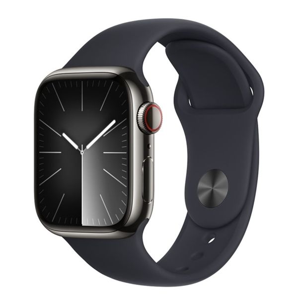 Watch Serie 9 Gps + Cellular 45mm Acciaio Grafite - Cinturino Sport
Mezzanotte M/l - Apple - APP.MRMW3QL/A