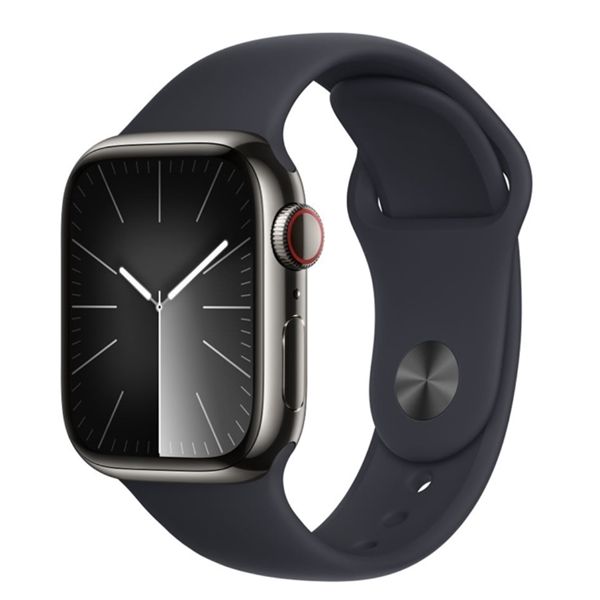 Watch Serie 9 Gps + Cellular 41mm Acciaio Grafite - Cinturino Sport
Mezzanotte M/l - Apple - APP.MRJ93QL/A