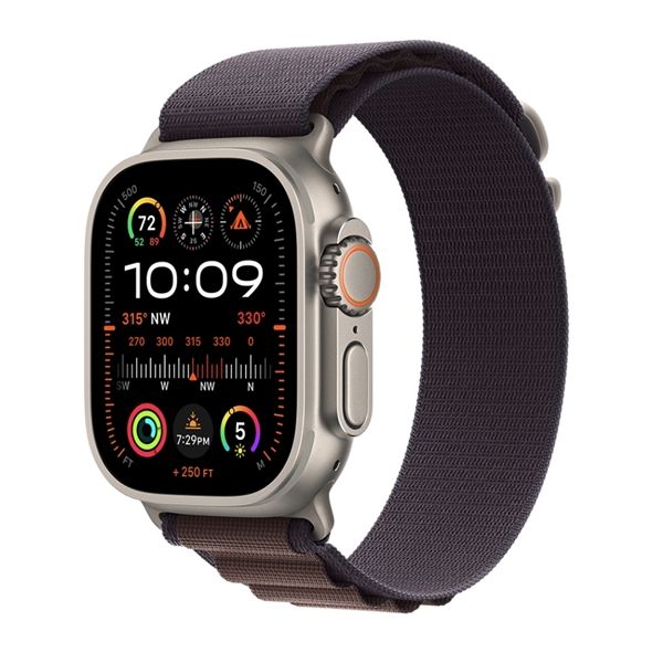 Watch Ultra 2 Gps + Cellular 49mm Titanio - Cinturino Alpine Loop Indaco
S - Apple - APP.MRER3TY/A