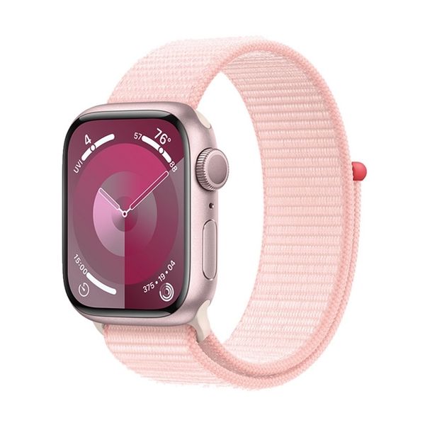 Watch Serie 9 Gps 45mm Alluminio Rosa - Cinturino Sport Loop Rosa - Apple - APP.MR9J3QL/A