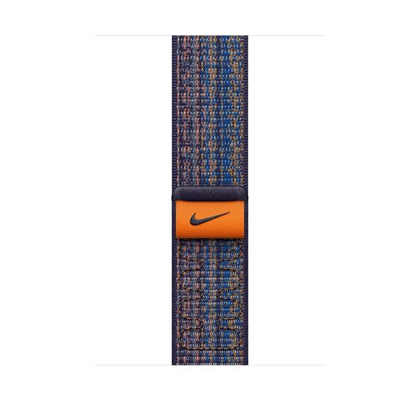 Cinturino Nike Sport Loop Game Royal/arancione 45mm - Apple - APP.MTL53ZM/A