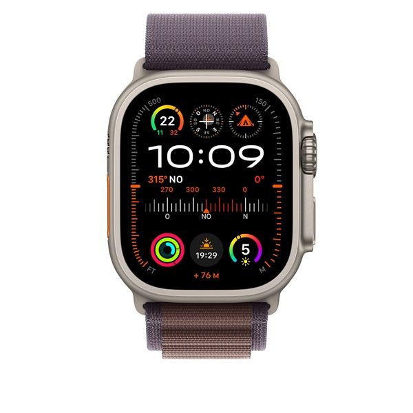 Cinturino Alpine Loop Indaco 49mm - S - Apple - APP.MT5N3ZM/A