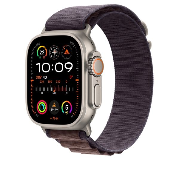 Cinturino Alpine Loop Indaco 49mm - S - Apple - APP.MT5N3ZM/A