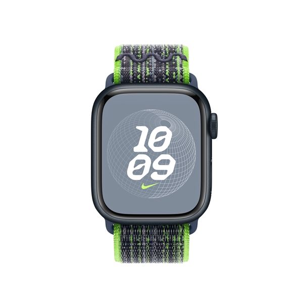 Cinturino Nike Sport Loop Bright Green/blu 41mm - Apple - APP.MTL03ZM/A