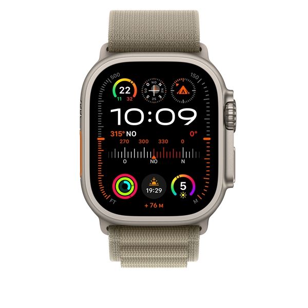 Cinturino Alpine Loop Oliva 49mm - L - Apple - APP.MT5V3ZM/A