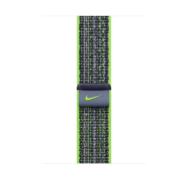 Cinturino Nike Sport Loop Bright Green/blu 45mm - Apple - APP.MTL43ZM/A