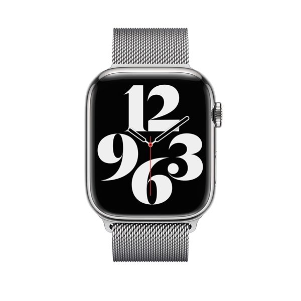 Cinturino Loop Maglia Milanese Argento 45mm - Apple - APP.MTJR3ZM/A