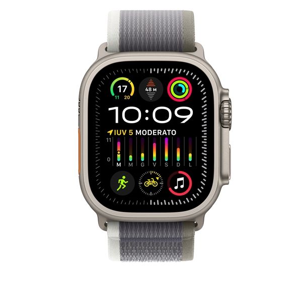 Cinturino Trail Loop Verde/grigio - M/l - Apple - APP.MT603ZM/A