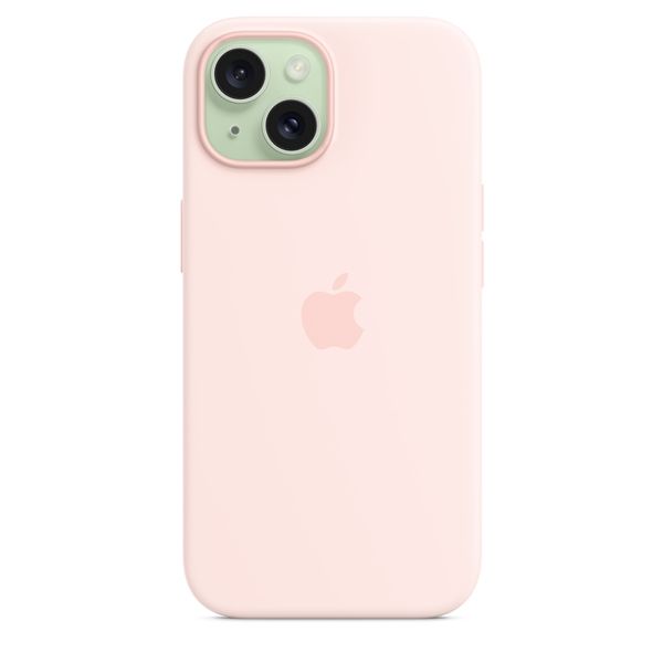 Custodia Apple Magsafe In Silicone Per Iphone 15 - Rosa Confetto - Apple - APP.MT0U3ZM/A