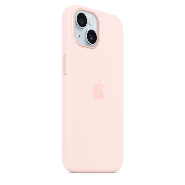 Custodia Apple Magsafe In Silicone Per Iphone 15 - Rosa Confetto - Apple - APP.MT0U3ZM/A