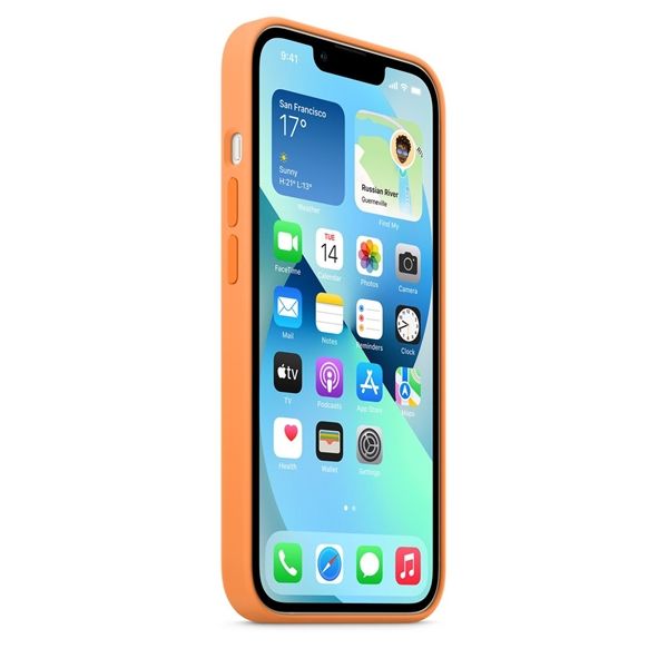 Custodia Apple Magsafe In Silicone Per Iphone 13 - Giallo Marigold - Apple - APP.MM243ZM/A
