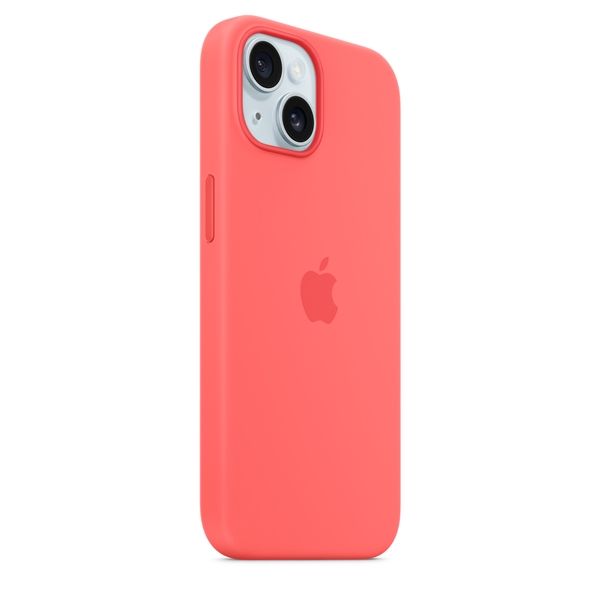 Custodia Apple Magsafe In Silicone Per Iphone 15 - Guava - Apple - APP.MT0V3ZM/A