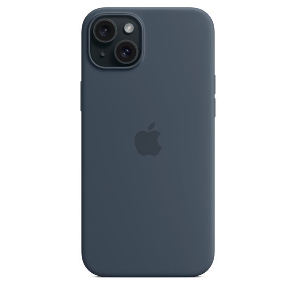 Custodia Apple Magsafe In Silicone Per Iphone 15 Plus - Blu Tempesta - Apple - APP.MT123ZM/A