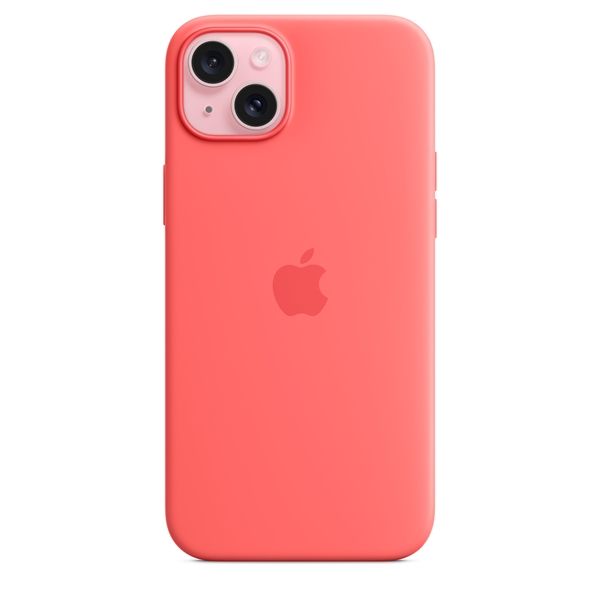 Custodia Apple Magsafe In Silicone Per Iphone 15 Plus - Guava - Apple - APP.MT163ZM/A