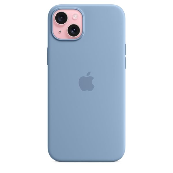 Custodia Apple Magsafe In Silicone Per Iphone 15 Plus - Blu Inverno - Apple - APP.MT193ZM/A