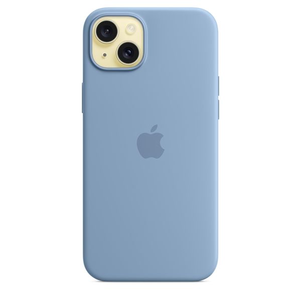 Custodia Apple Magsafe In Silicone Per Iphone 15 Plus - Blu Inverno - Apple - APP.MT193ZM/A