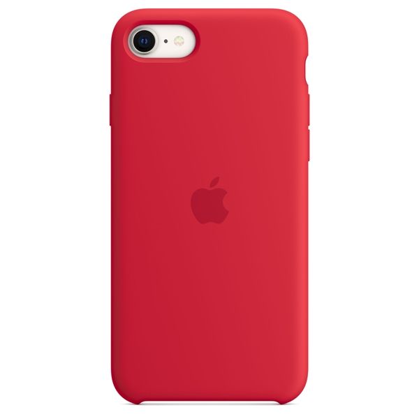 Custodia Apple In Silicone Per Iphone Se - Rosso - Apple - APP.MN6H3ZM/A