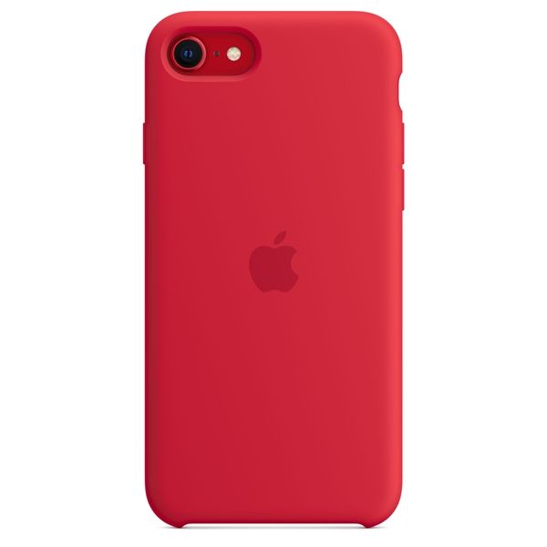 Custodia Apple In Silicone Per Iphone Se - Rosso - Apple - APP.MN6H3ZM/A