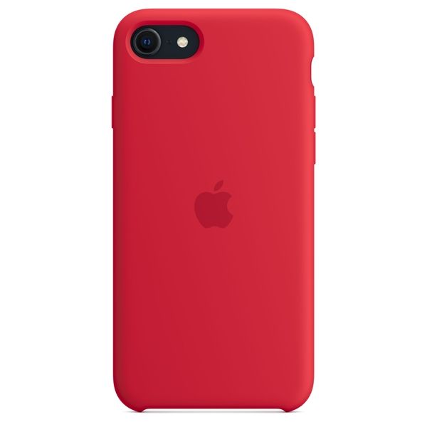 Custodia Apple In Silicone Per Iphone Se - Rosso - Apple - APP.MN6H3ZM/A