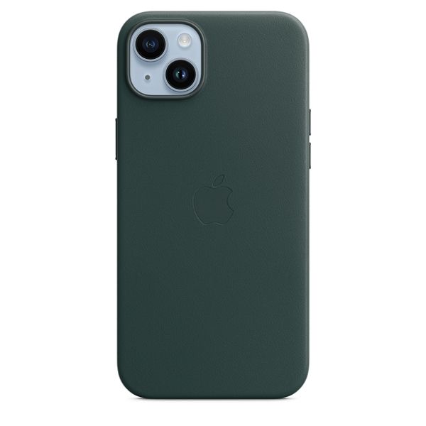 Custodia Apple Magsafe In Pelle Per Iphone 14 Plus - Verde Foresta - Apple - APP.MPPA3ZM/A