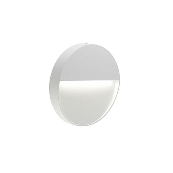 Applique  Segna-passo 3w Led 3000k Sovil Geo Round Bianco - 98156/02